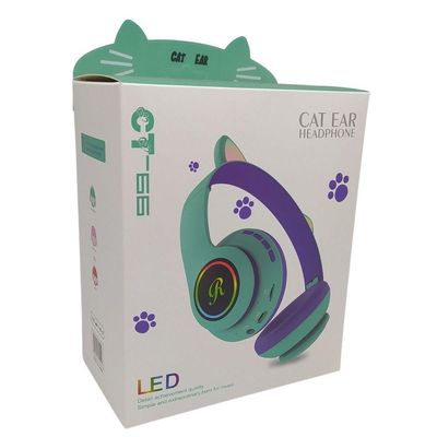 Cat Ear Headphone Ct-66 Cor Verde