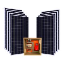 Kit Solar P/ Bomba (ca) De 2 Cv Trifásica 220v – Com Inversor Giulli Solar Drive