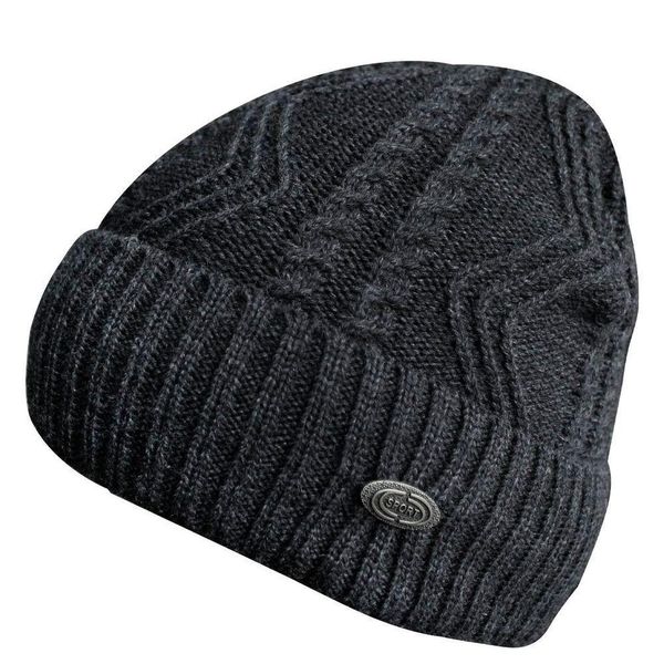 Touca Gorro Adulto Peluciada Cinza Escuro Tamanho único