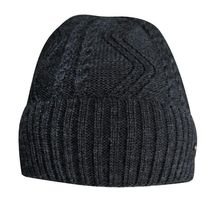 Touca Gorro Adulto Peluciada Cinza Escuro Tamanho único