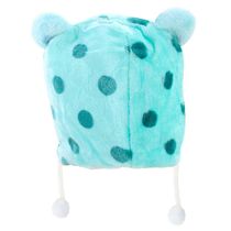 Touca Gorro Infantil Azul Turquesa Urso Tamanho único