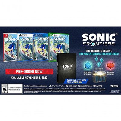 Jogo Sonic Frontiers - Playstation 4