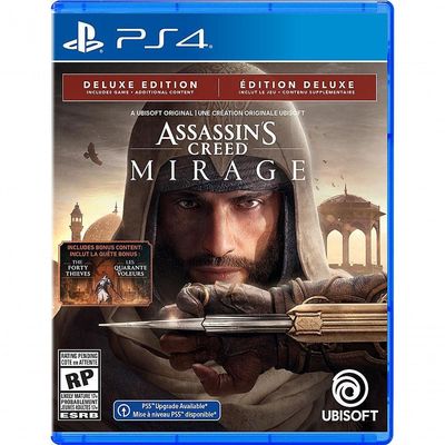 Jogo Assassin's Creed Mirage Deluxe Edition - 4, 5 Playstation