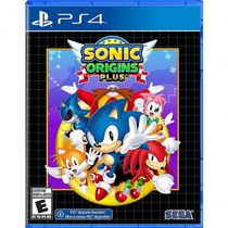 Jogo Sonic Origins Plus - Playstation 4