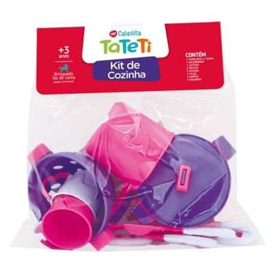Kit Cozinha Completa - Calesita - Rosa