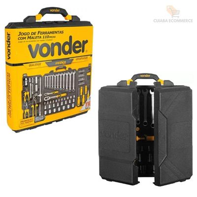 Kit Ferramenta Maleta Completa Com 110 Peças Top