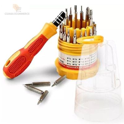 Kit Ferramenta Jogo Com 31 Chaves Mini Kit De Ferramentas