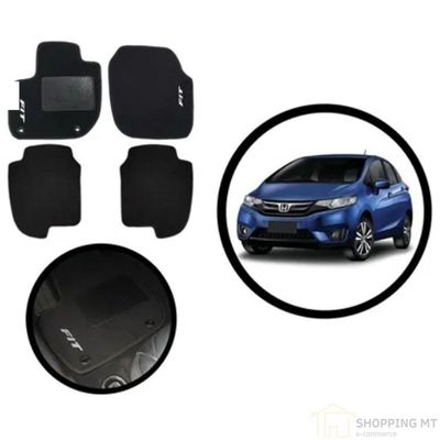 Tapete Honda Fit 2015 2016 2017 2018 2019 2020+ Carpete Luxo