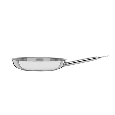 Frigideira Tramontina Professional Rasa em Aço Inox Fundo Triplo com Cabo 30 cm 2,9 L