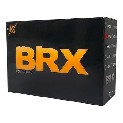 Fonte 550w Brx B-s550w, Atx, Bivolt Automático