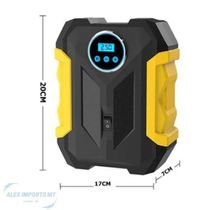 Mini Compressor De Ar Digital Led Portátil Veicular Bomba