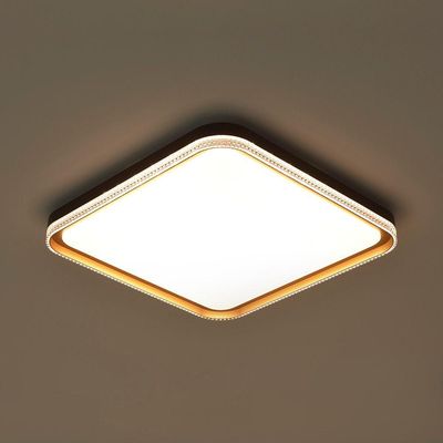 Plafon Skylight Queenstown 4050 Led Bivolt Preto-dourado