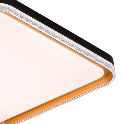 Plafon Skylight Queenstown 4050 Led Bivolt Preto-dourado