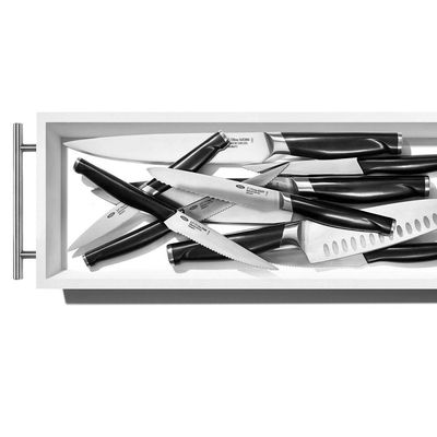 Organizador 5 Facas Para Gaveta Expansível 6x41x14cm Oxo