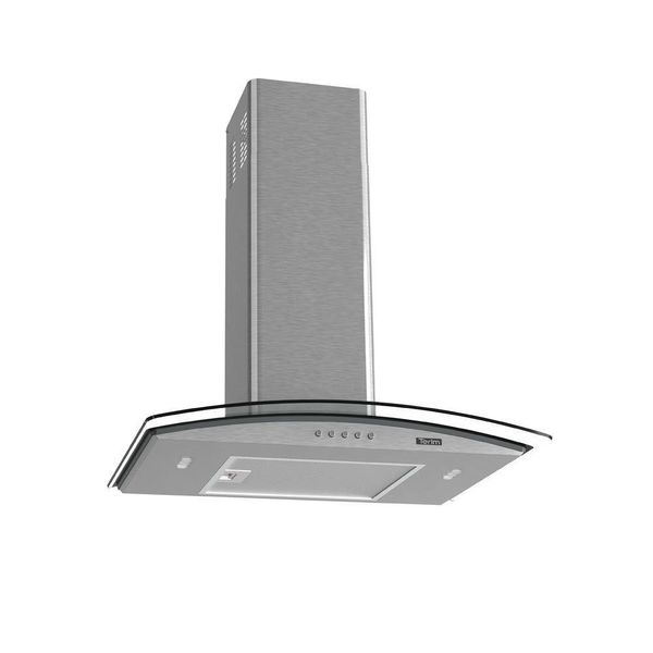 Coifa Terim de Parede Clean Vidro Curvo Kromanox 60cm Kromanox 220V