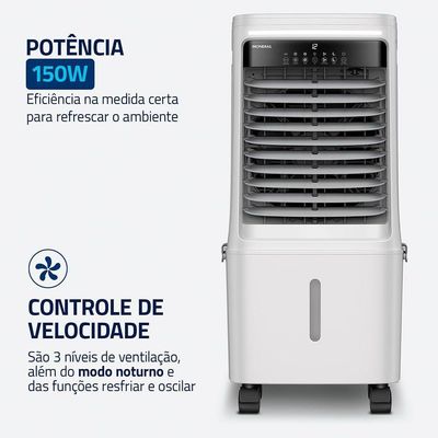 Climatizador Turbo Mondial Branco 150W CL-25L 220V