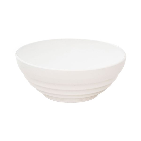 Bowl Oriental Redondo 1,2L Branco em Policarbonato