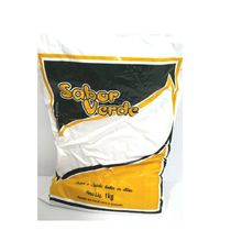 Bicarbonato de Sódio  Extra Fino   Alimentício     Sabor Verde    5 Pacotes de 1 Kg     Total 5kg