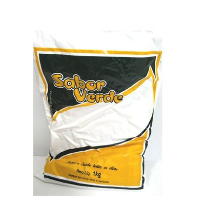 Bicarbonato de Sódio  Extra Fino   Alimentício     Sabor Verde    5 Pacotes de 1 Kg     Total 5kg