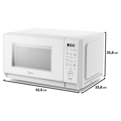 Micro-ondas 20L Branco Mastercook Midea MHP20B1 220V