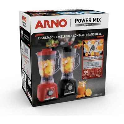 Liquidificador Arno Power Mix 700W Vermelho 110V