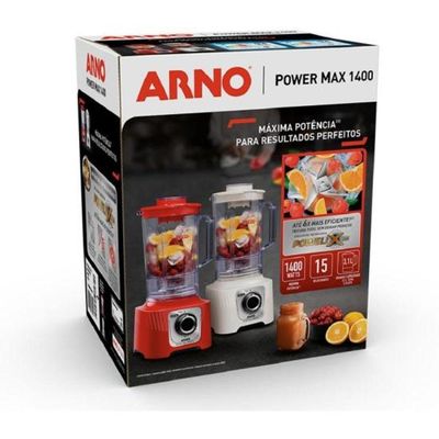 Liquidificador Arno Power Max 1400W Vermelho 110V