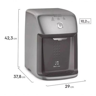 Purificador De água PH41X Electrolux Quente Natural Gelada 110V