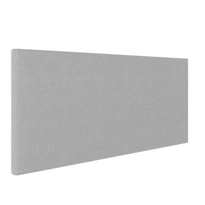 Cabeceira Painel Clean Para Cama Box Queen Cinza D'rossi