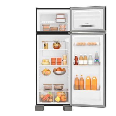 Geladeira Refrigerador 306 Litros Duplex Inverter Preto RCD38 Pro Esmaltec 220V