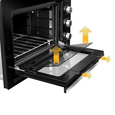 Forno Elétrico De Embutir Mueller Preto 50 Litros MFE50K 220V
