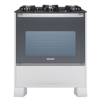 Fogão Master Grill 5 Queimadores Branco Suggar 110V