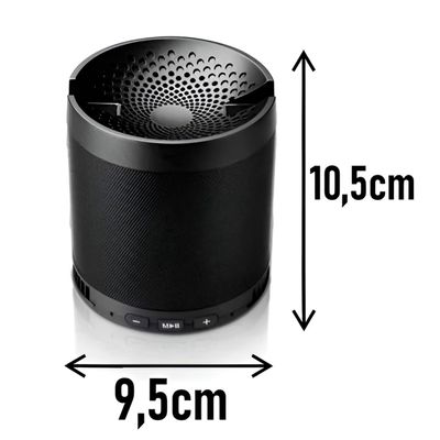 Caixinha de Som Bluetooth Q3 Portátil Mp3 FM/AM Suporte Cor:Azul