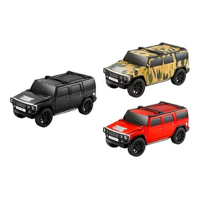 Caixinha de Som Formato Carro Off-Road Bluetooth USB Modelo:Vermelho