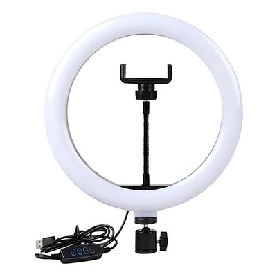 Ring Light 8 Polegadas com Suporte LED Luz Foto Vídeo
