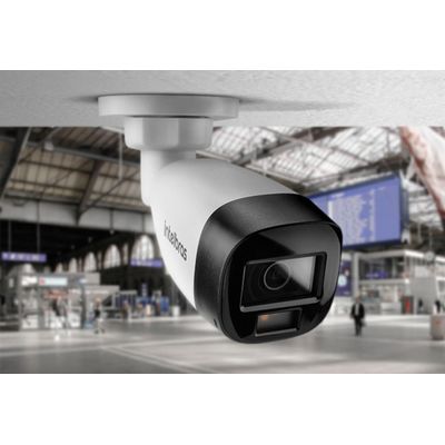 Kit 6 Cameras de Segurança Intelbras 1120b Fullcolor, Dvr 8 Canais C/ 1tb