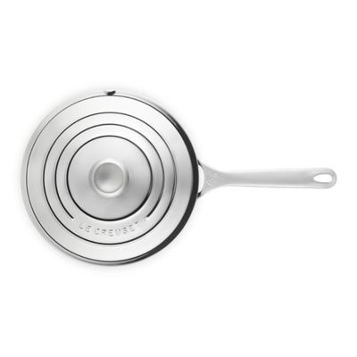 KIT LE CREUSET FRIGIDEIRA SAUTE 24CM E TELA PROTETORA EM AÇO INOX 3-PLY 24CM