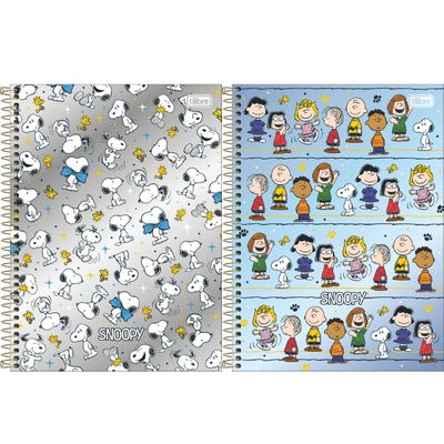CADERNO CAPA DURA UNIVERSITÁRIO SNOOPY CORE 1M 80F - TILIBRA