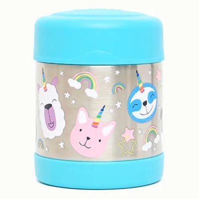 POTE TÉRMICO FUNTAINER UNICORNIO COLORIDO - 290 ML - THERMOS