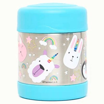 POTE TÉRMICO FUNTAINER UNICORNIO COLORIDO - 290 ML - THERMOS