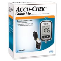 Medidor Glicemia Accu-Chek Guide Me Bluetooth Autocodificado