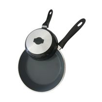 Frigideira Preto Liso Antiaderente em Cerâmica JavaliCB 24cm