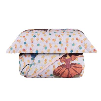 Kit Jogo de Cama e Kit Cobre Leito Solteiro Lira Happy Day