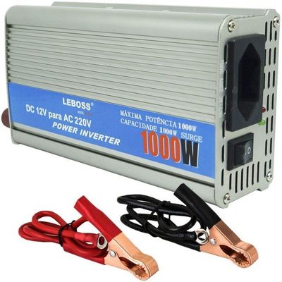 Inversor Conversor 12v Para 220v Potência 1000w Veicular Transformador Tensão Lb-521a