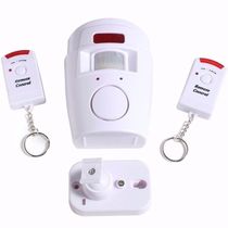 Kit Alarme Sem Fio Residencial Apt Comercial com 2 Controle Remoto
