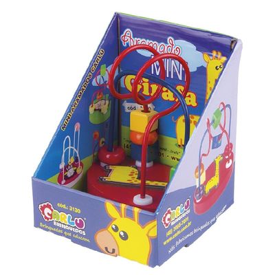 Aramado Mini - Girafa - Madeira - 3130 - Carlu