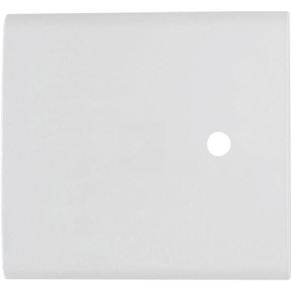 Placa com 1 Furo 4x4 9,5 mm Tramontina Liz Branca