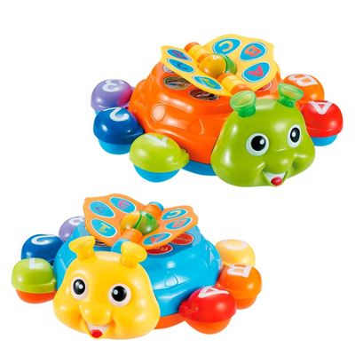Brinquedo Joaninha Divertida Didático Sortida Luz e Som - Dm Toys 6911