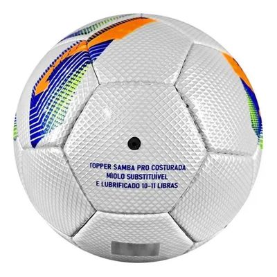 Bola De Futebol Samba Campo Pro Costurada - Topper 7443
