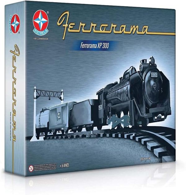 Pista Ferrorama Trem Locomotiva Xp 300 - Estrela