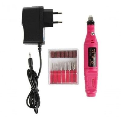 Lixadeira Motor Caneta Bivolts Unha Lixa Elétrica Bloco